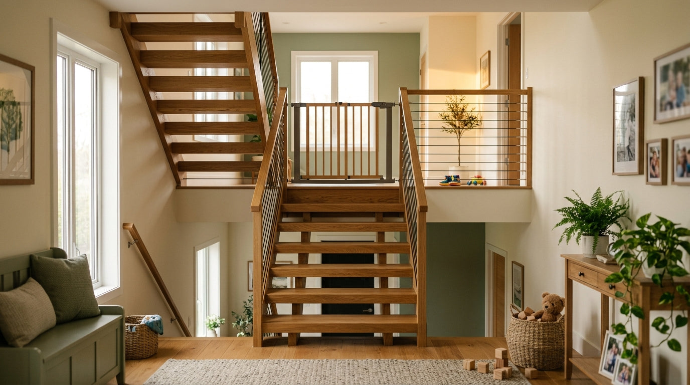 Baby Proofing With an Open Staircase: What You Need to Know