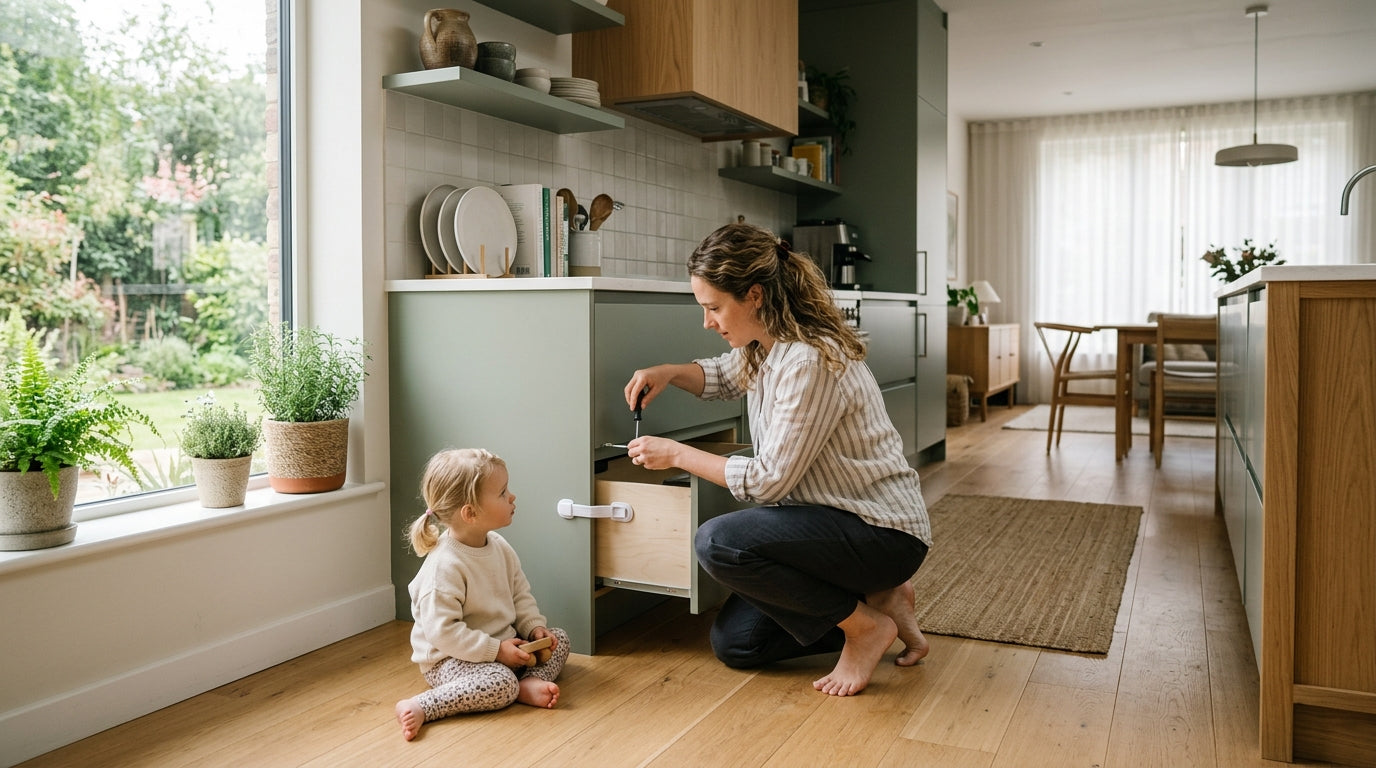 Drawer Safety Latches: Spring-Lock vs Magnetic vs Adhesive Compared