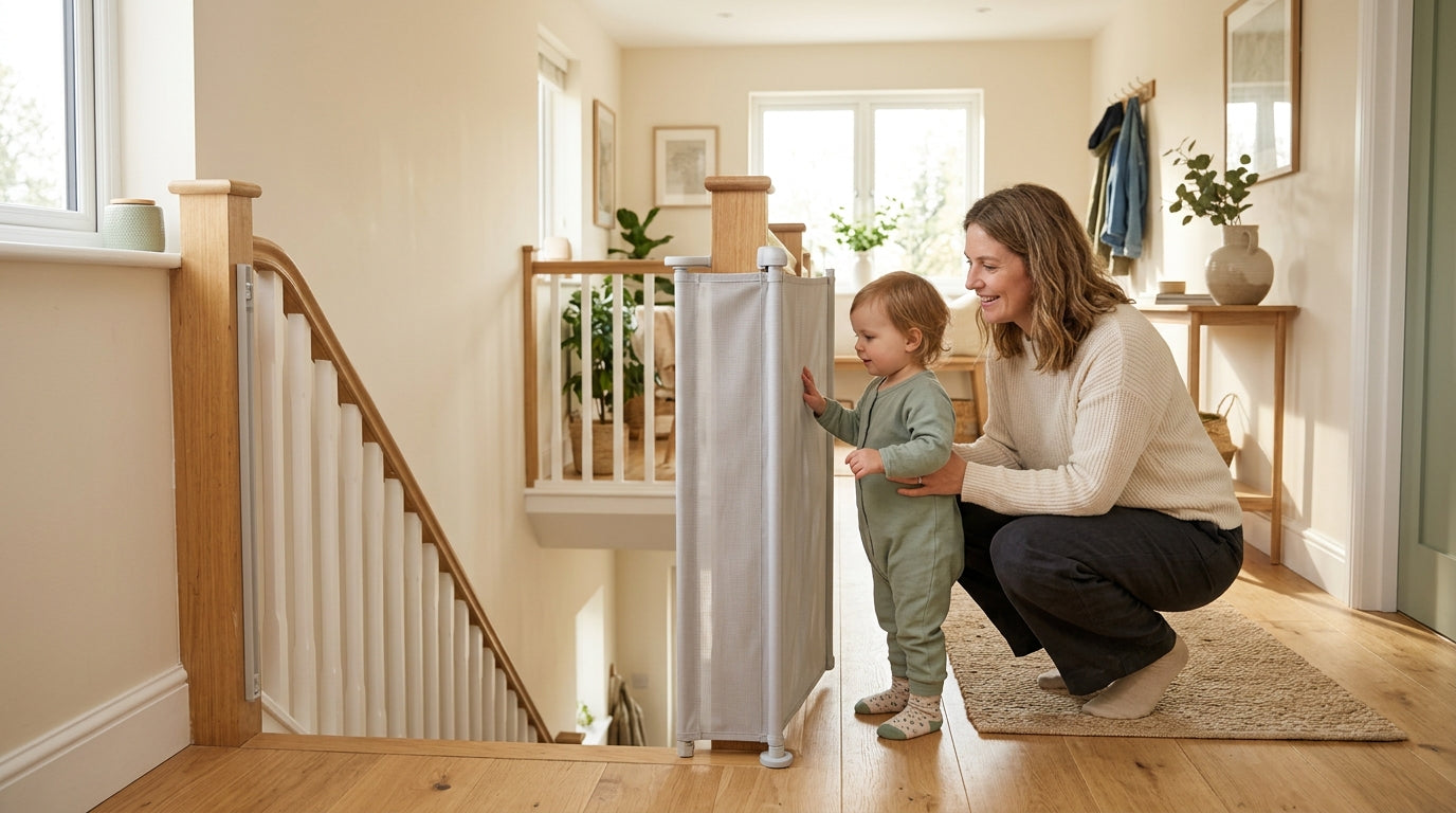 How to Fix a Retractable Baby Gate That Won't Retract