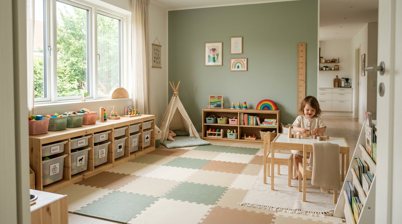 How to Set Up a Safe Playroom: Design Layout and Baby Proofing