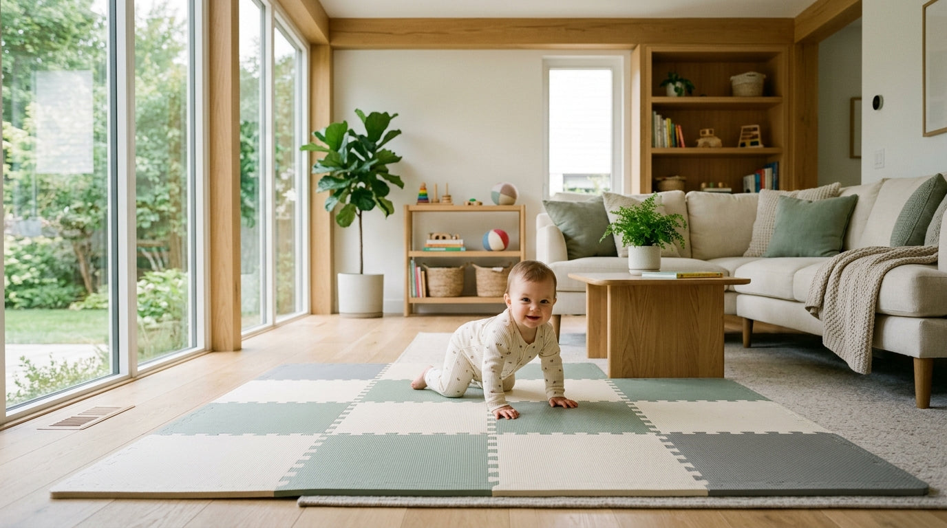 Is It Safe for Babies to Crawl on Carpet vs. Tile?
