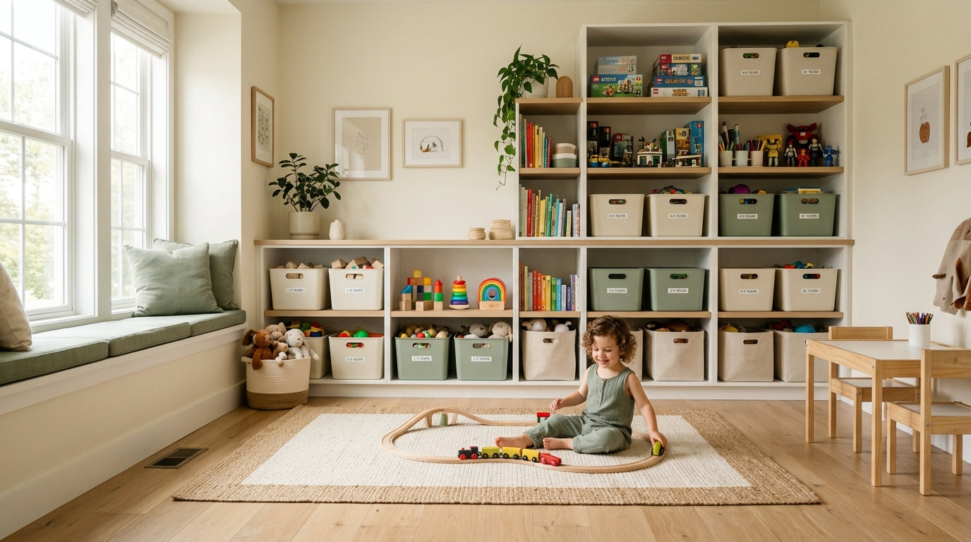 Small Parts and Choking Hazards: Organizing Toys by Age in the Playroom