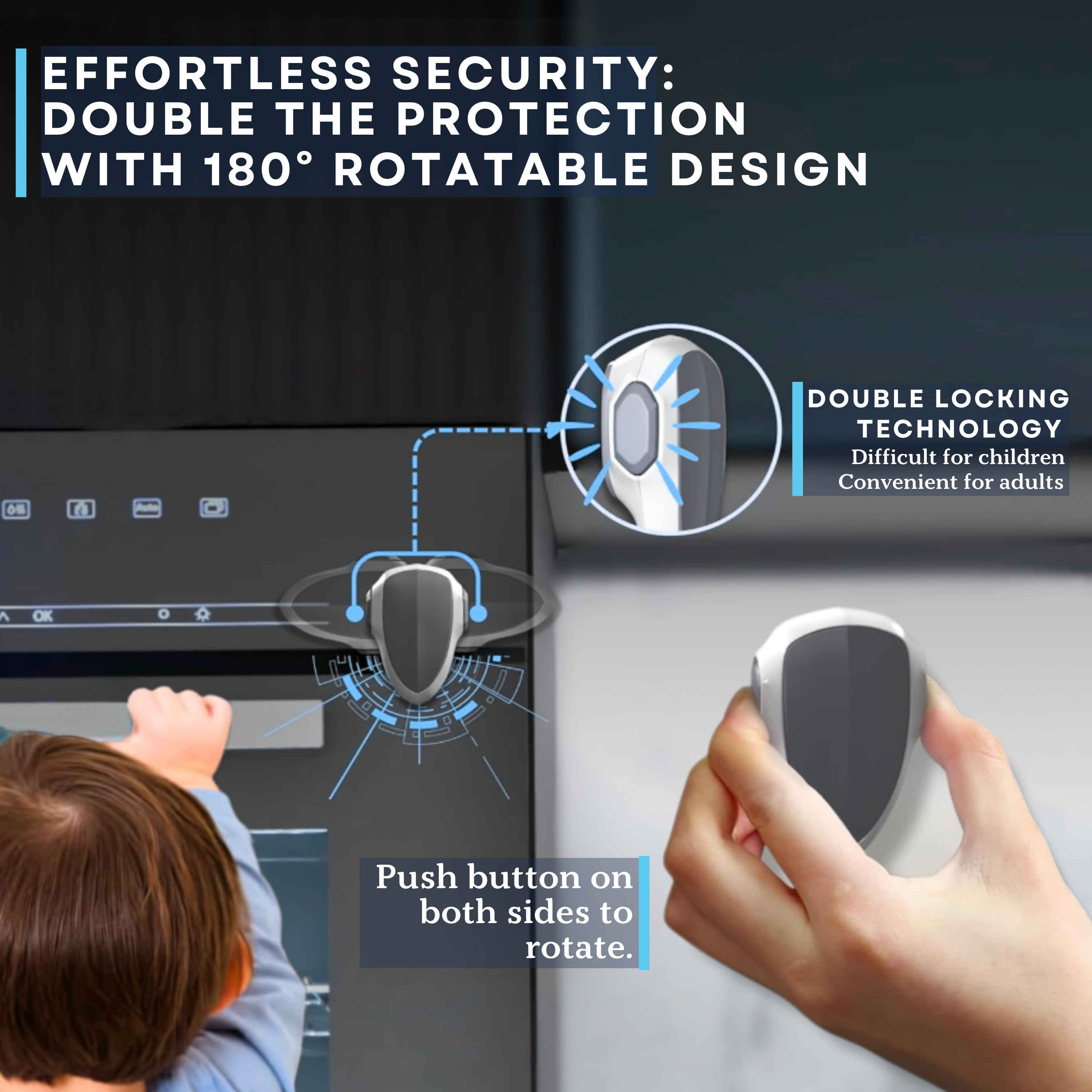 Baby Proof Me | Oven & Appliance Safety Lock