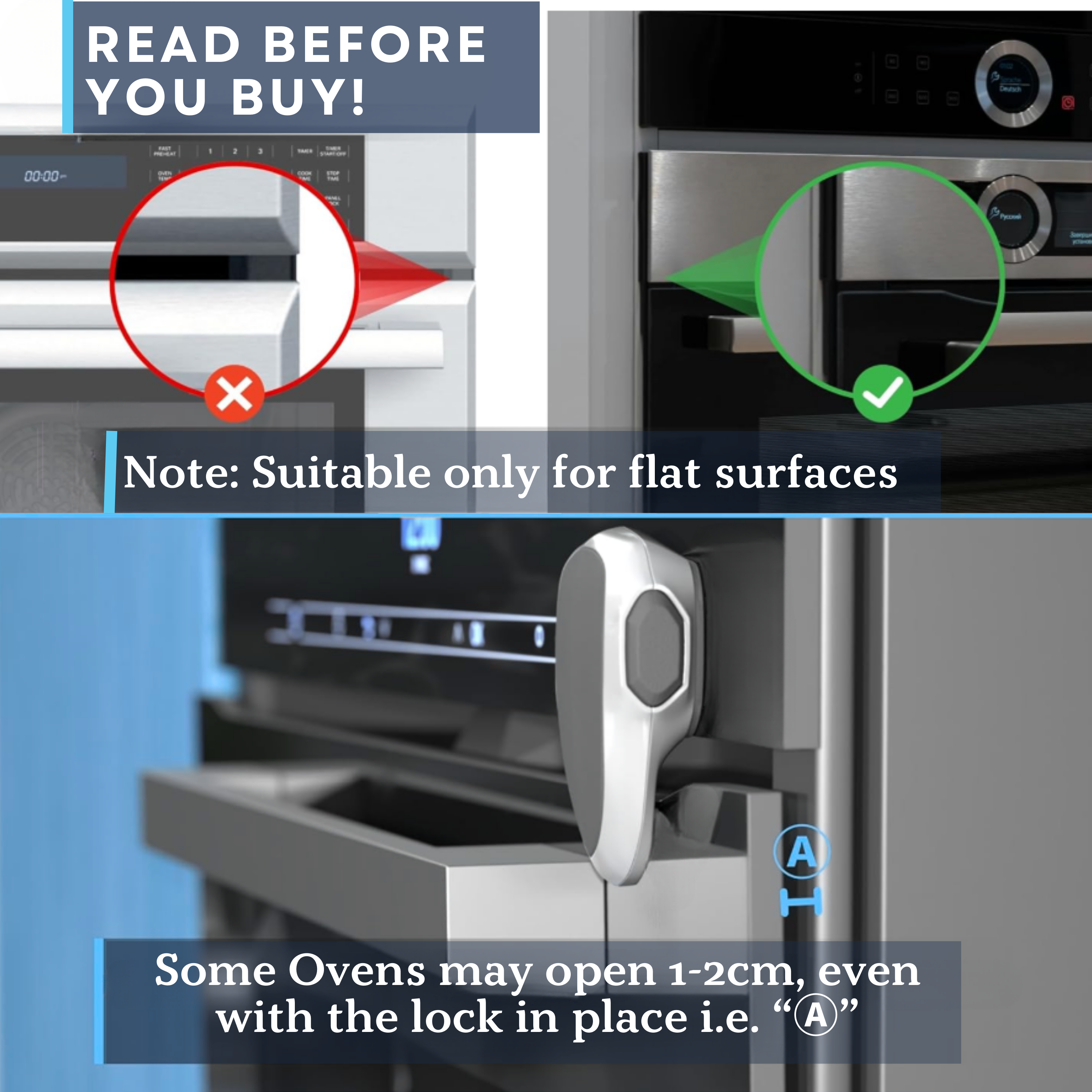 Baby Proof Me | Oven & Appliance Safety Lock