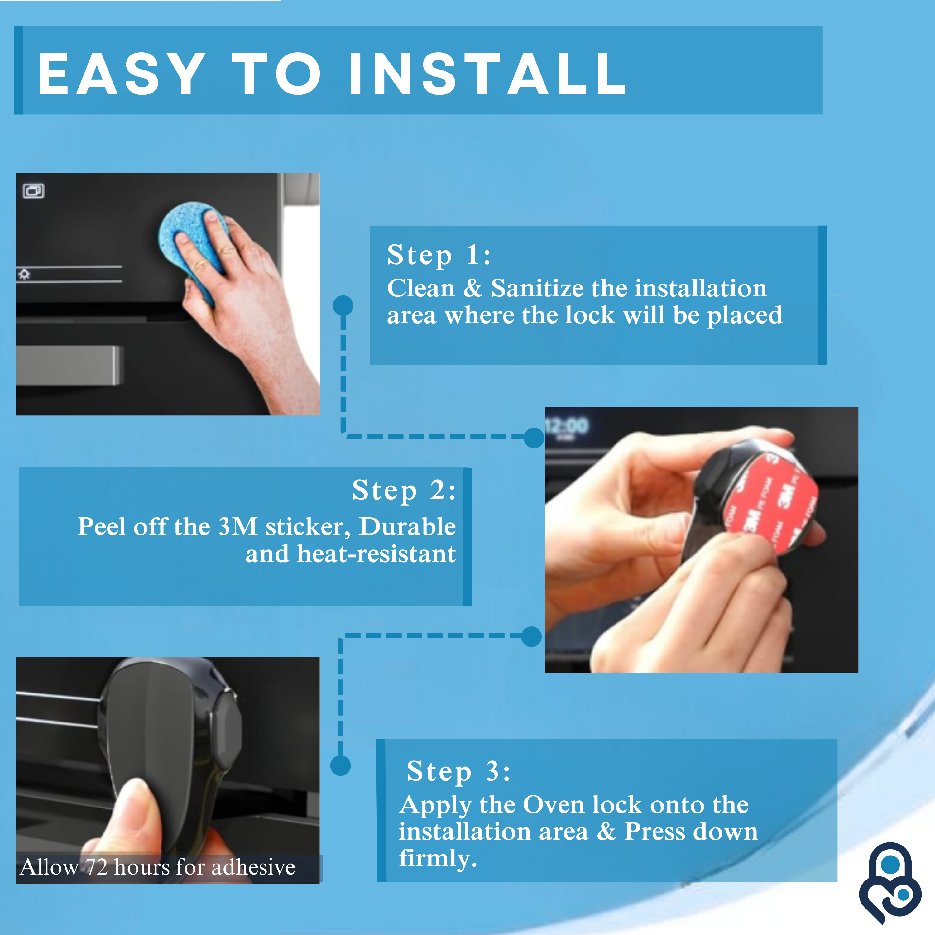 Baby Proof Me | Oven & Appliance Safety Lock