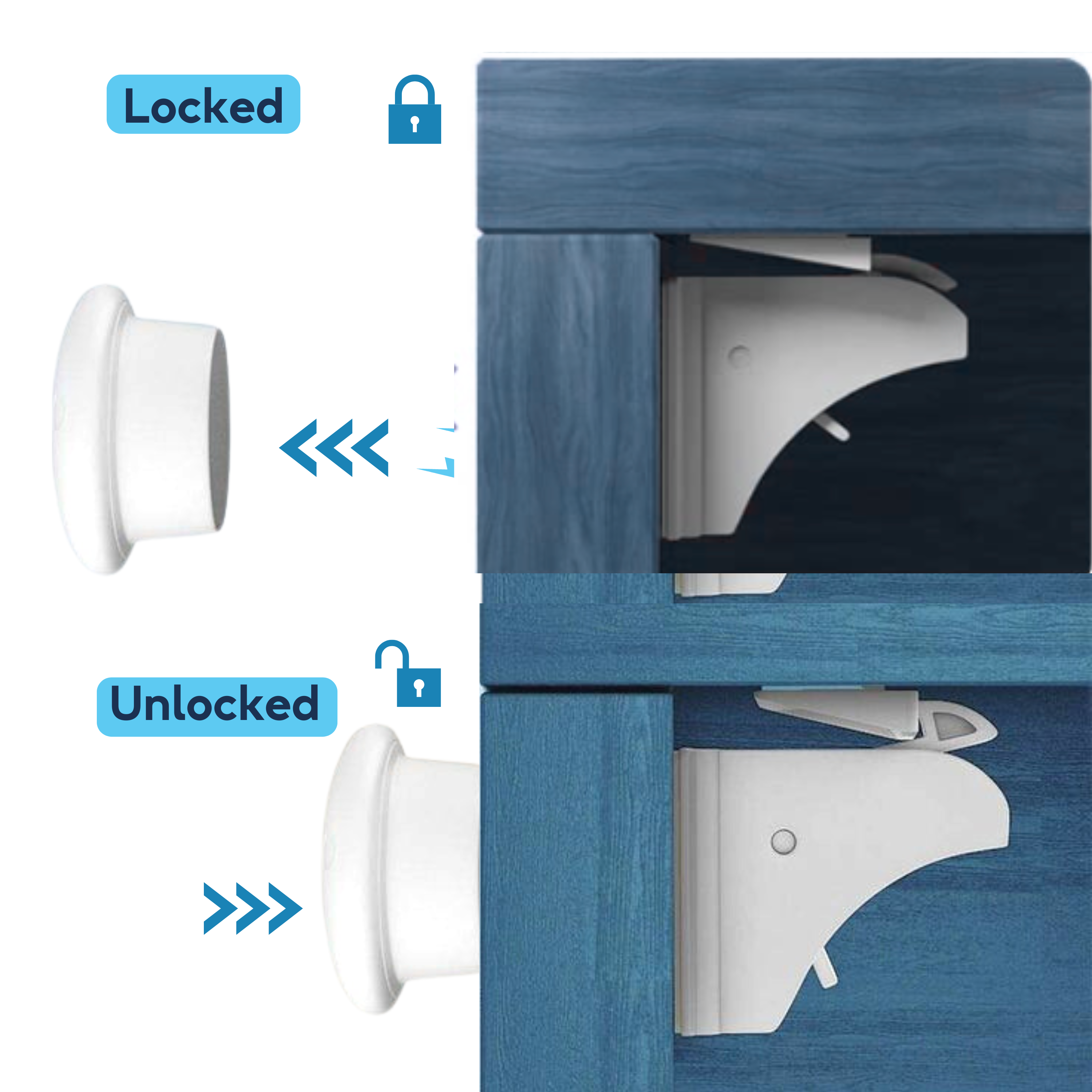 Baby Proof Me | Magnetic Key Replacement (2 Pack)