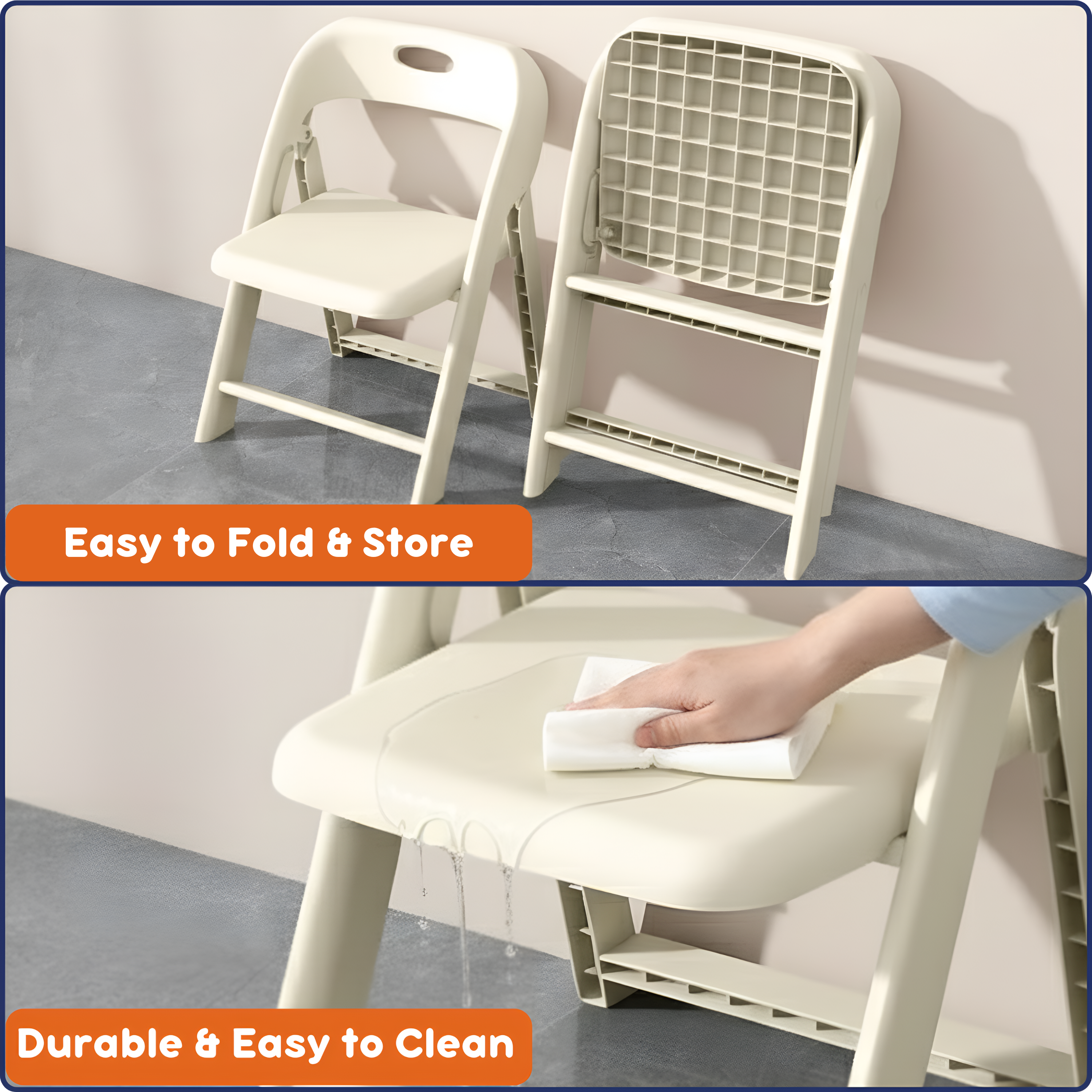 Giggle & Play | Kids Folding Chair (2 Pack)