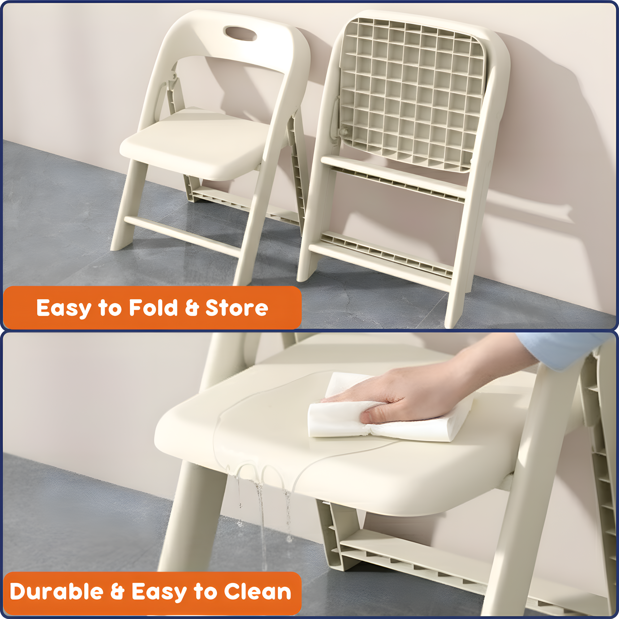 Giggle & Play | Kids Folding Chair (2 Pack)