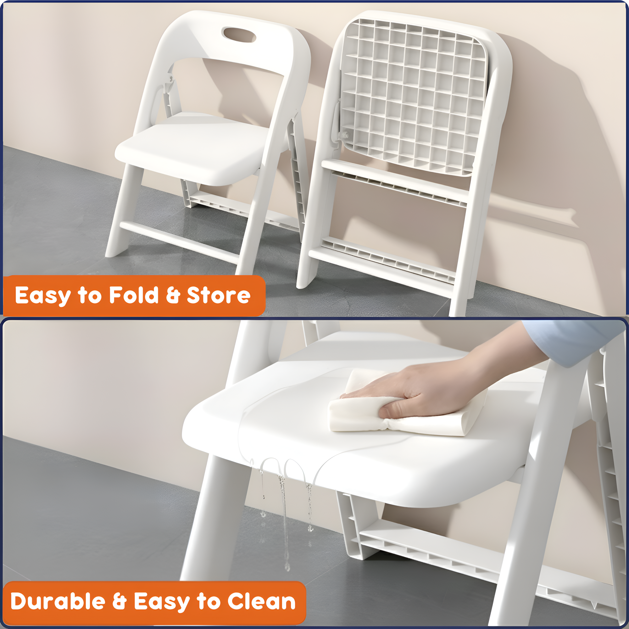 Giggle & Play | Kids Folding Chair (2 Pack)