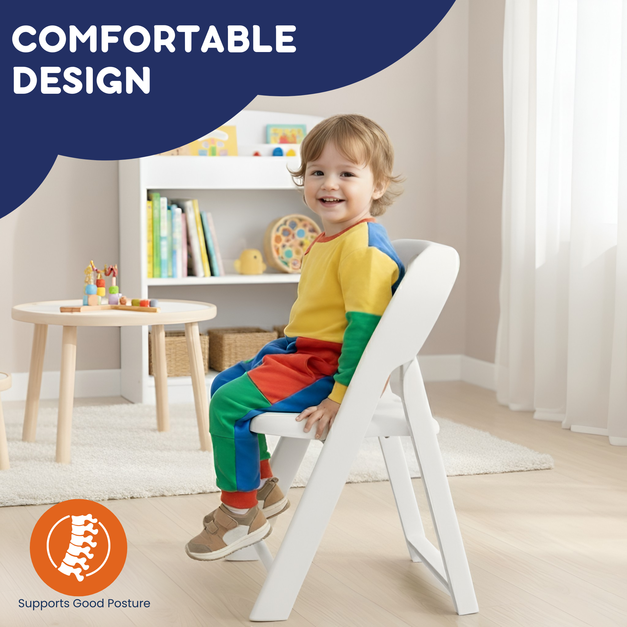 Giggle & Play | Kids Folding Chair (2 Pack)