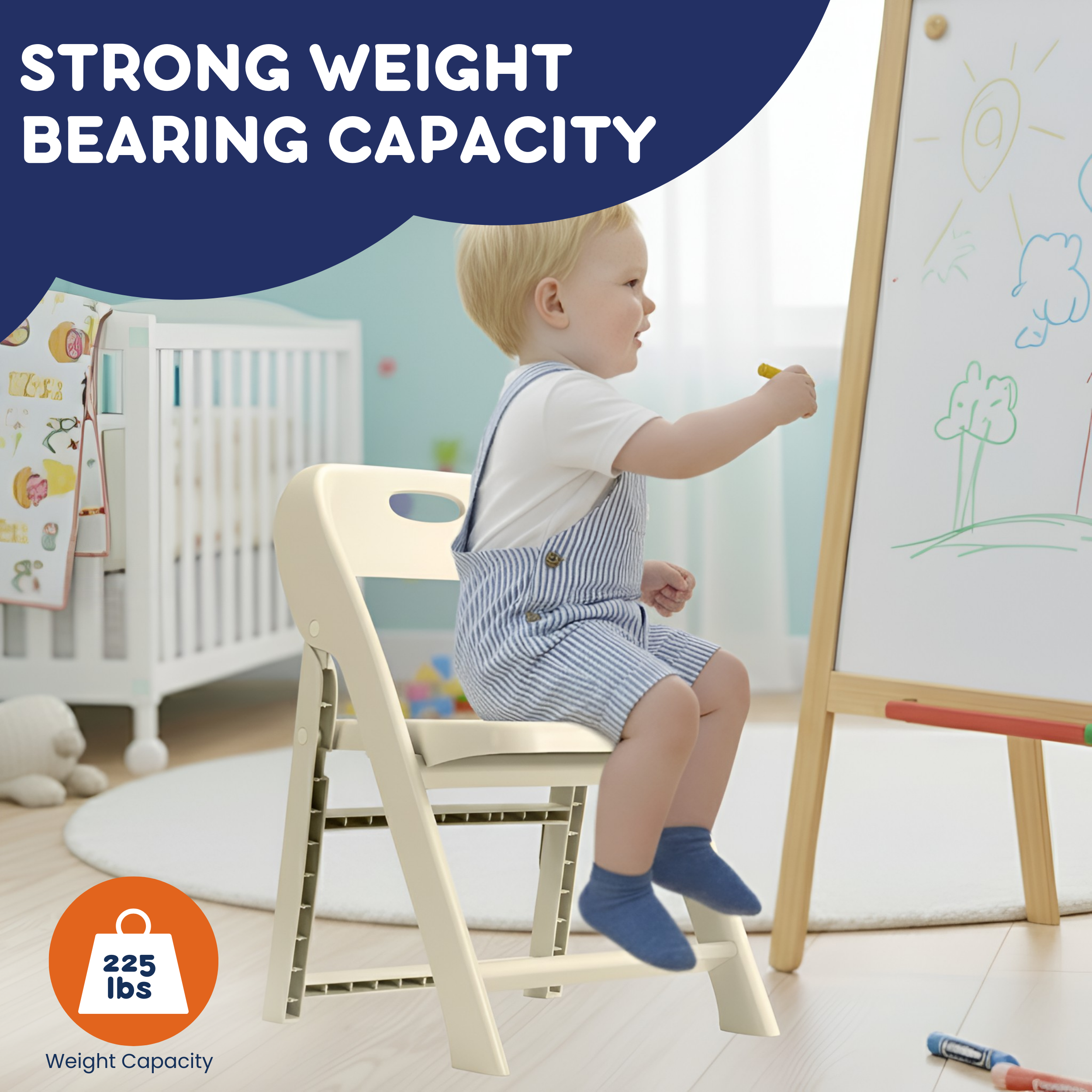 Giggle & Play | Kids Folding Chair (2 Pack)