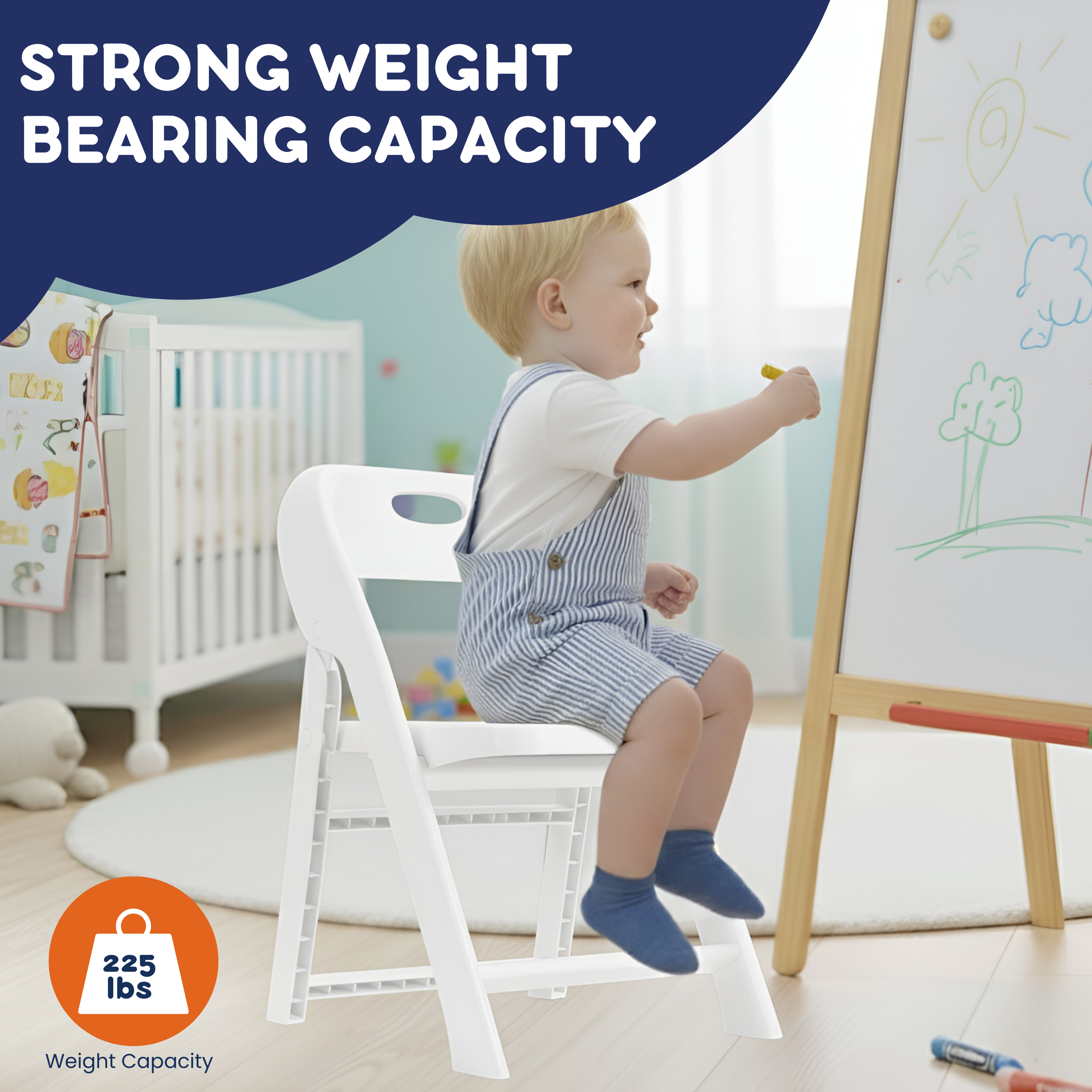 Giggle & Play | Kids Folding Chair (2 Pack)