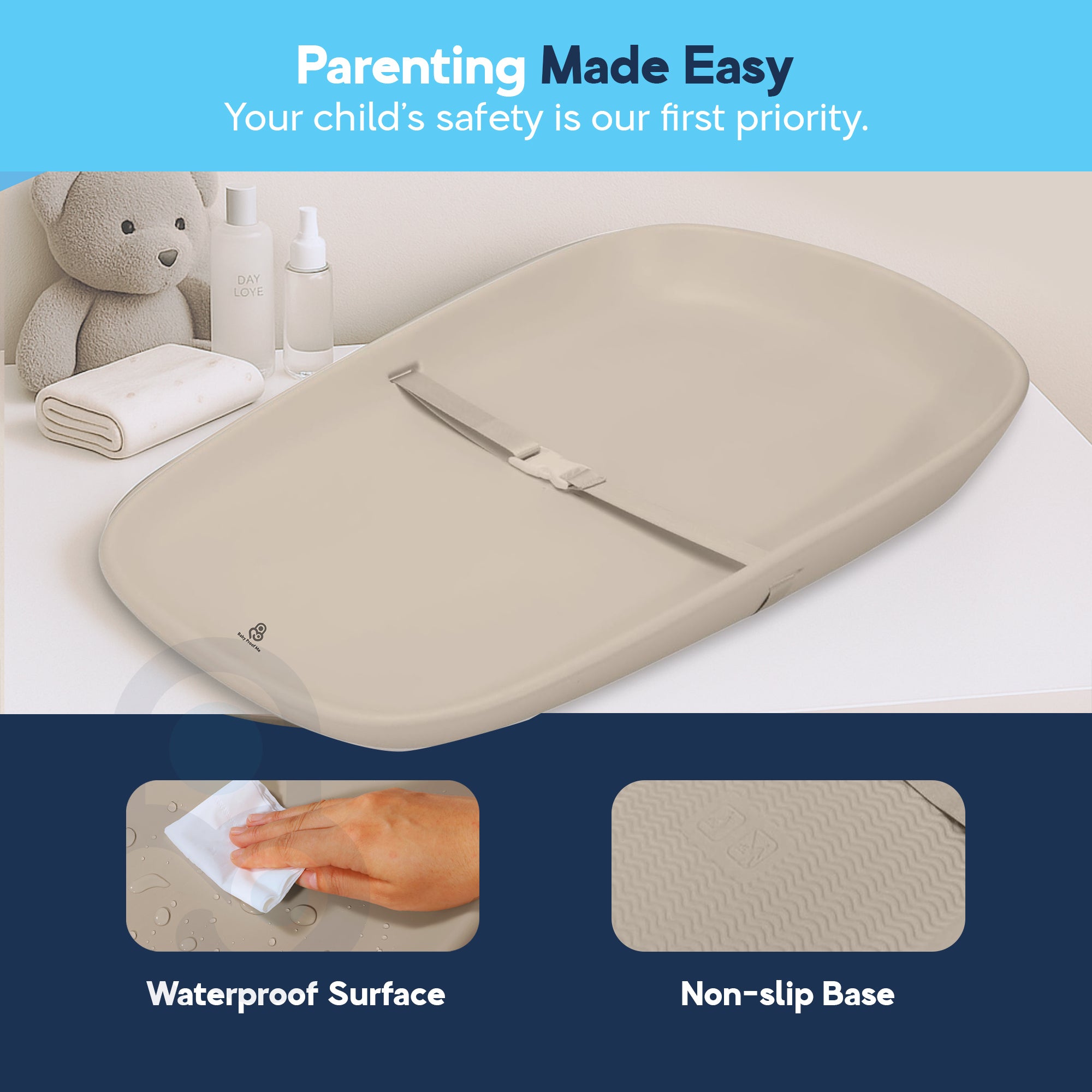 Baby Proof Me | Nest Eva Diaper Changing Pad
