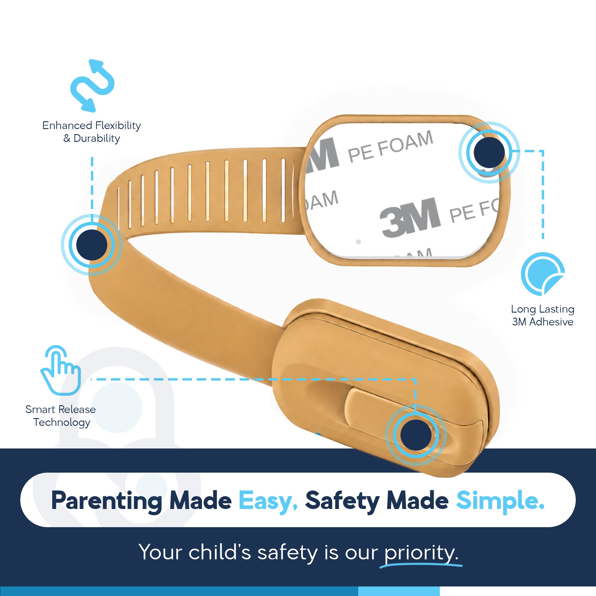 Baby Proof Me | Adjustable Safety Strap Lock