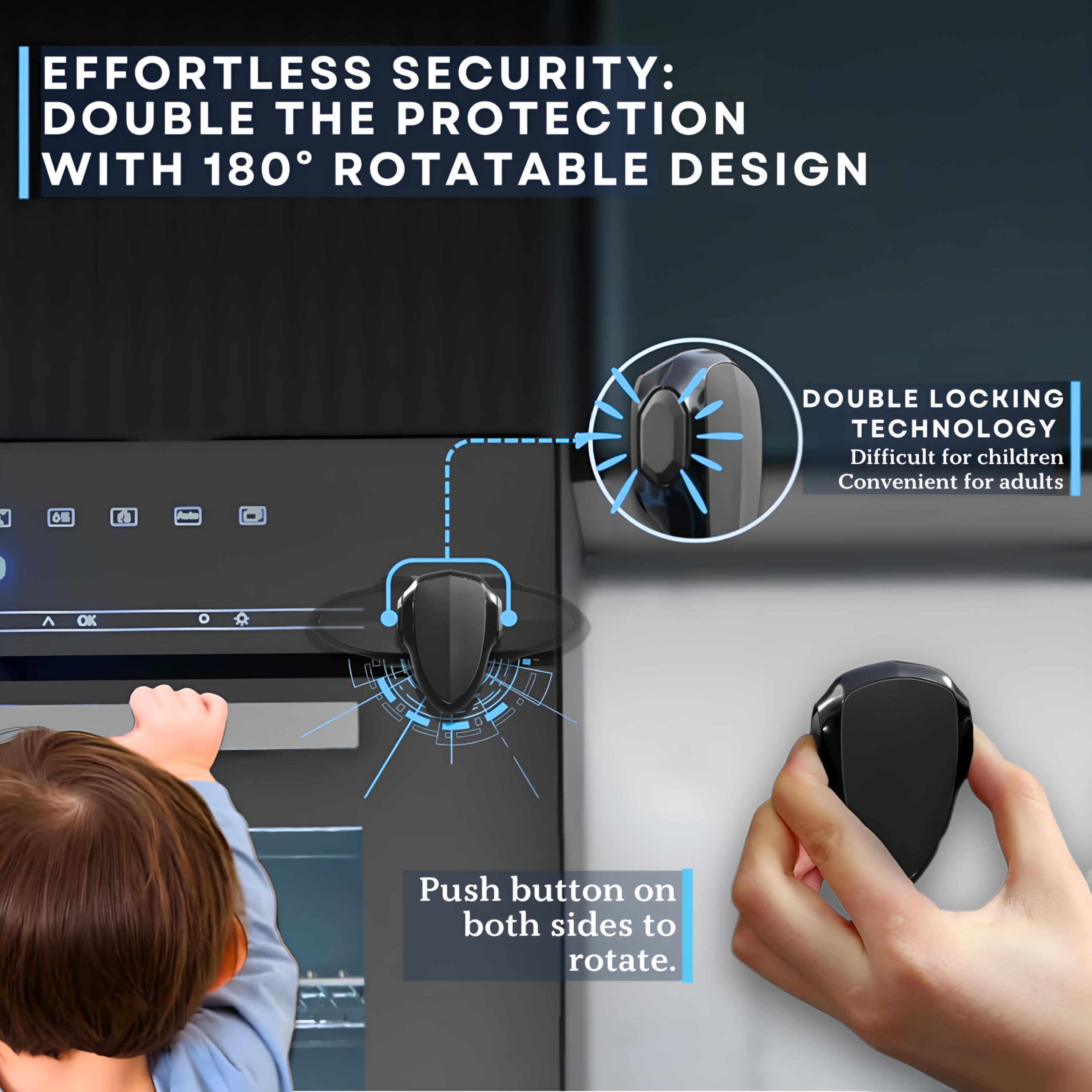 Baby Proof Me | Oven & Appliance Safety Lock