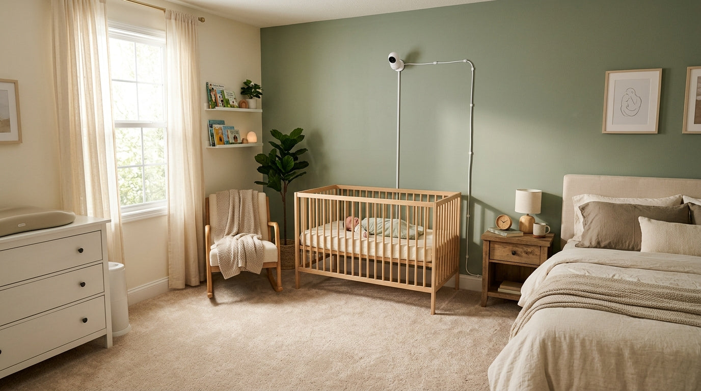 Baby Monitor Placement in the Bedroom: Cord Safety and Positioning