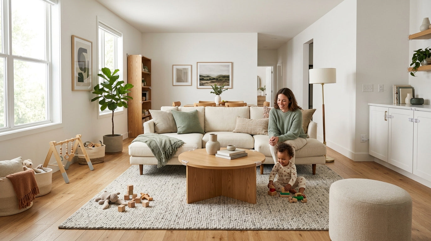Baby Proofing Without Drilling: Adhesive Pressure-Mount and Removable Products