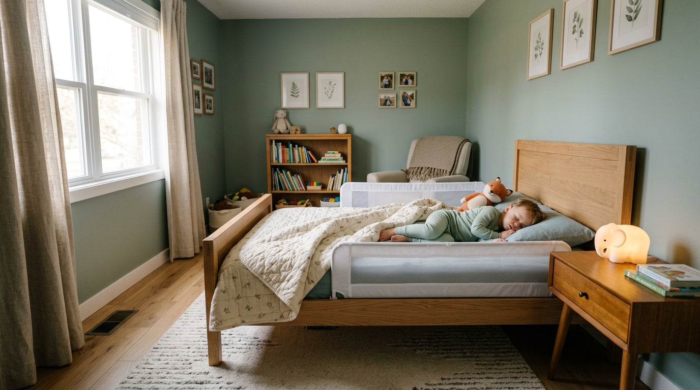 Bed Rail Safety for Toddlers: When and How to Use Them