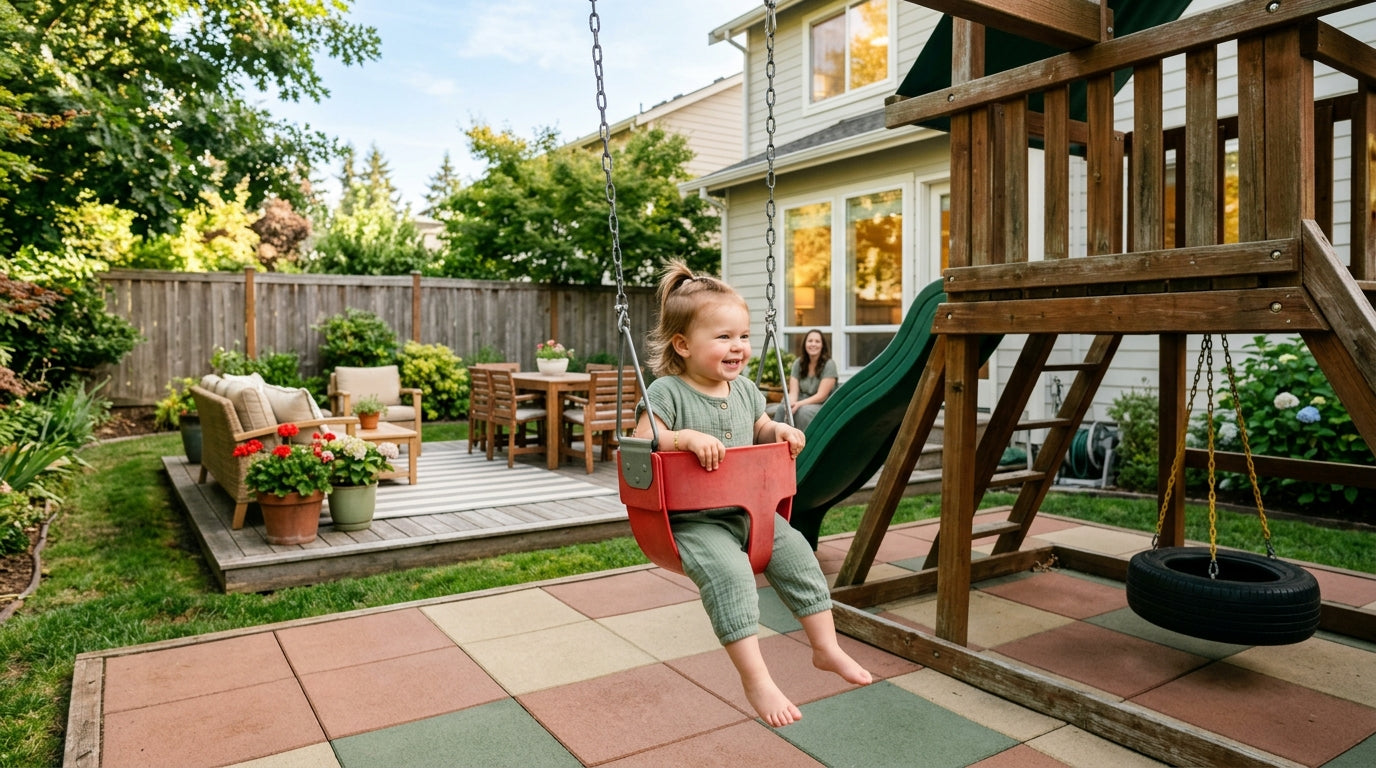 Outdoor Play Equipment Safety: Swings Slides and Sandboxes for Toddlers