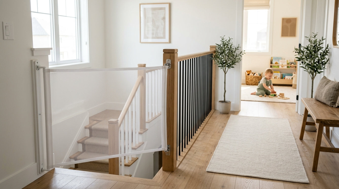 Retractable Baby Gate vs Pressure Mount: Pros Cons and Best Use Cases