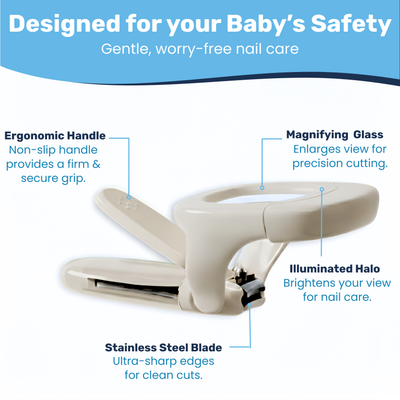 Baby Proof Me | Nail Clipper + Nail Filer