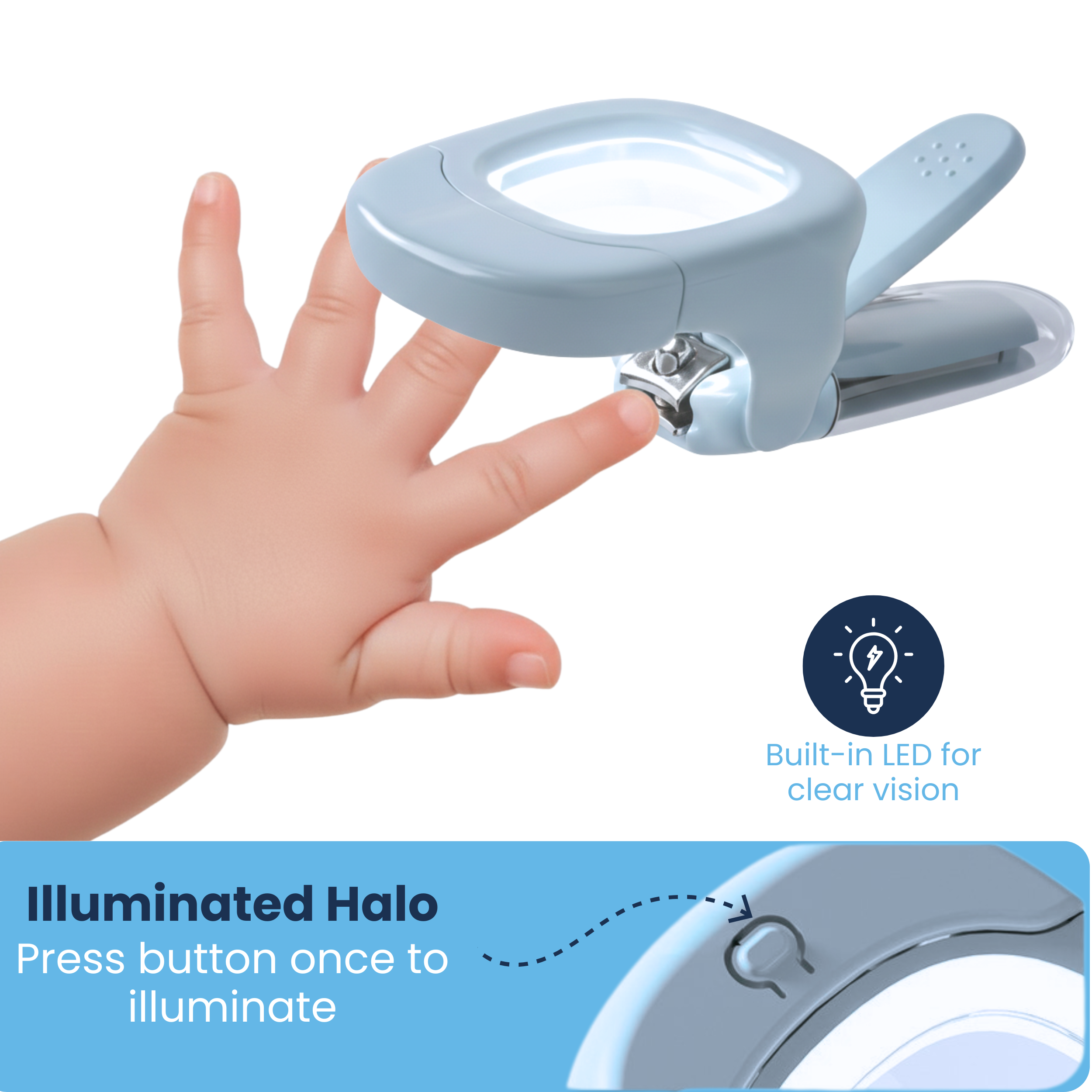 Baby Proof Me | Nail Clipper + Nail Filer