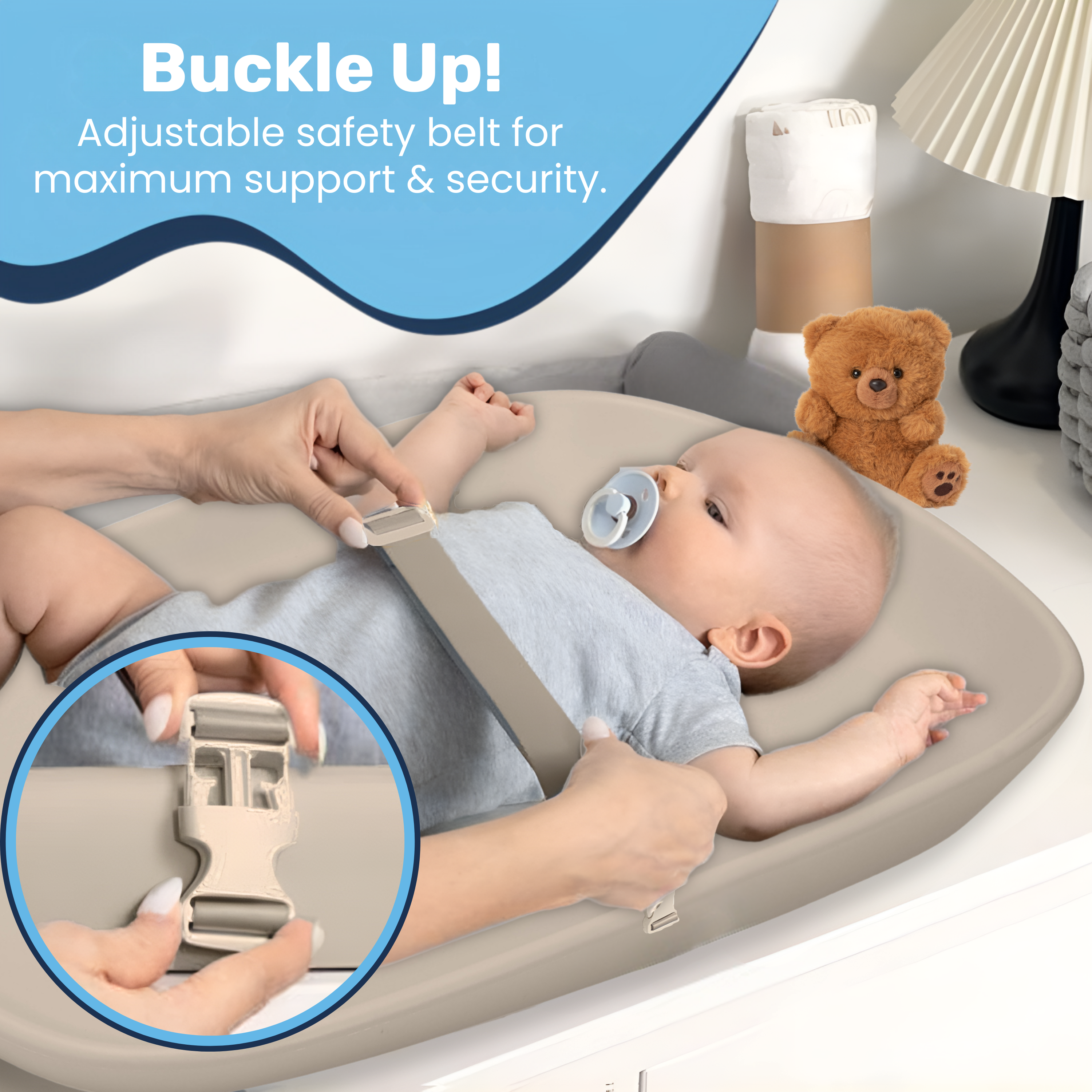 Baby Proof Me | Nest Eva Diaper Changing Pad