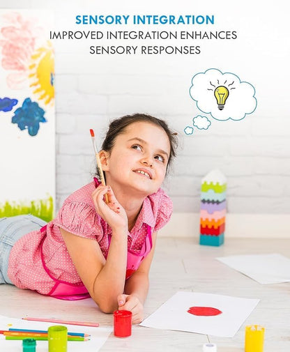 Giggle & Play | Kid’s Sensory Spinning Chair For Fun Learning & Motor Development