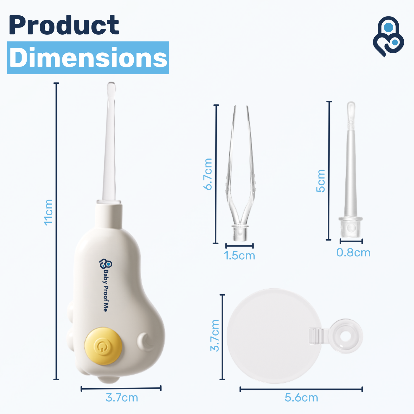 Baby Proof Me | Pickï 2-in-1 Baby Nose Picker & Ear Cleaner