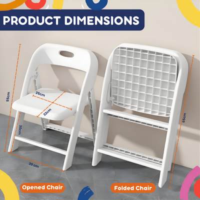 Giggle & Play | Kids Folding Chair  (2 Pack)
