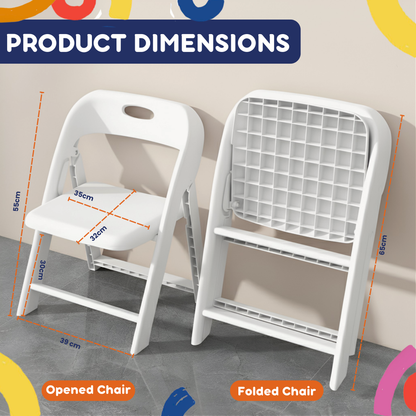 Giggle & Play | Kids Folding Chair  (2 Pack)