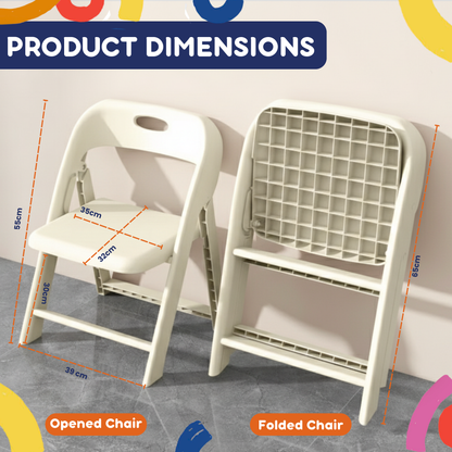 Giggle & Play | Kids Folding Chair  (2 Pack)