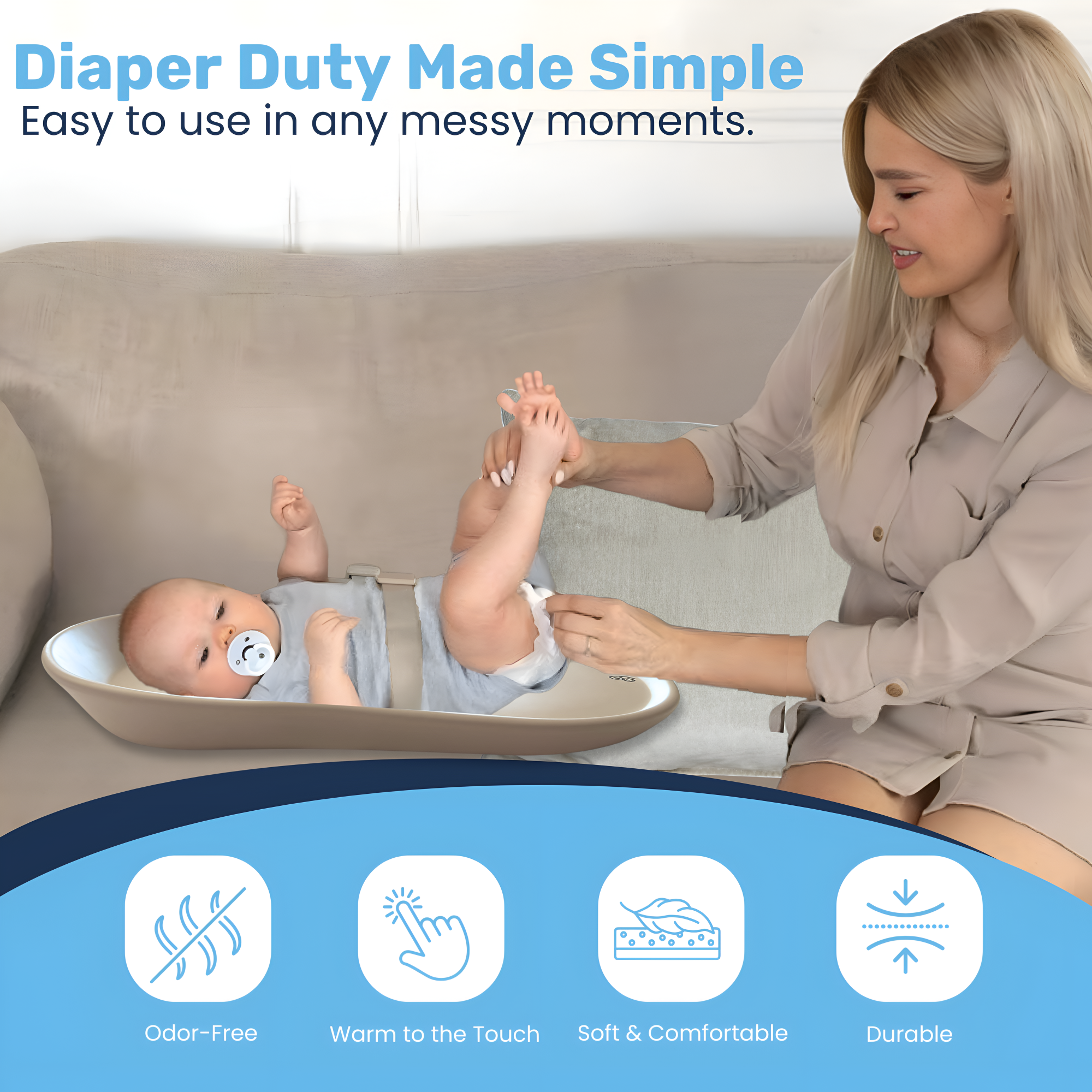 Baby Proof Me | Pod EVA Diaper Changing Pad