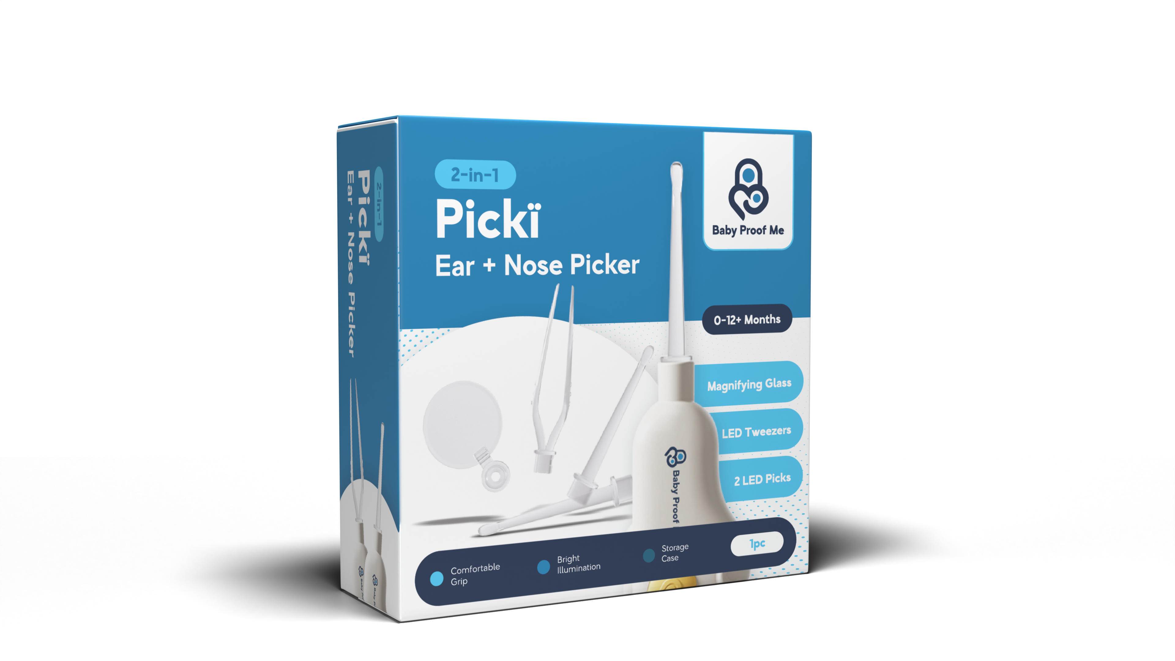 Baby Proof Me | Pickï 2-in-1 Baby Nose Picker & Ear Cleaner