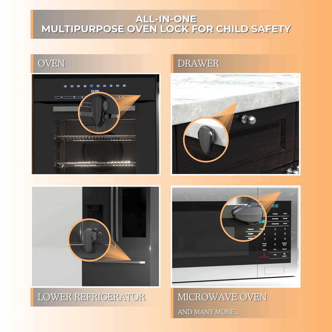 Oven & Appliance Safety Lock