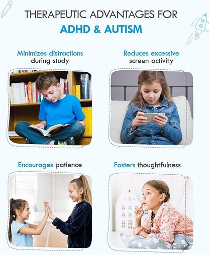 Giggle & Play | Kid’s Sensory Spinning Chair For Fun Learning & Motor Development