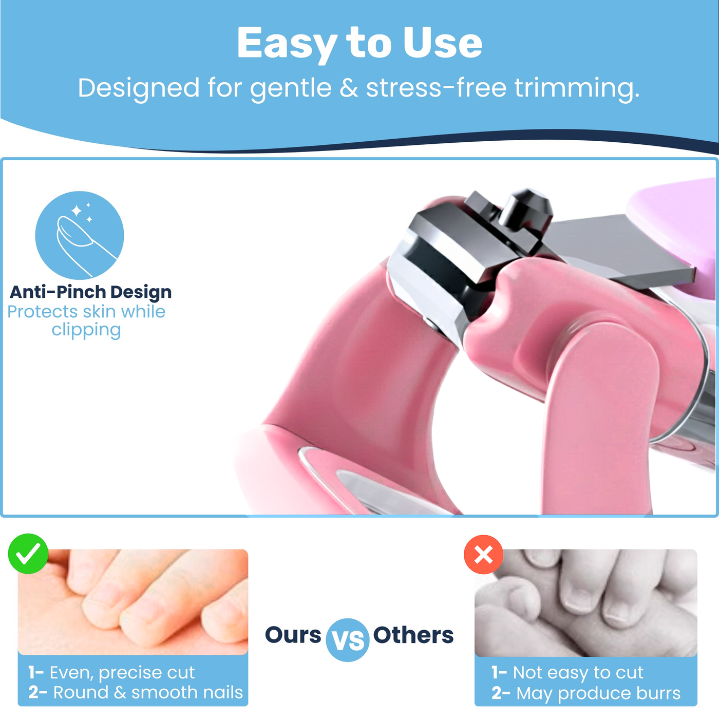 Baby Proof Me | Nail Clipper + Nail Filer