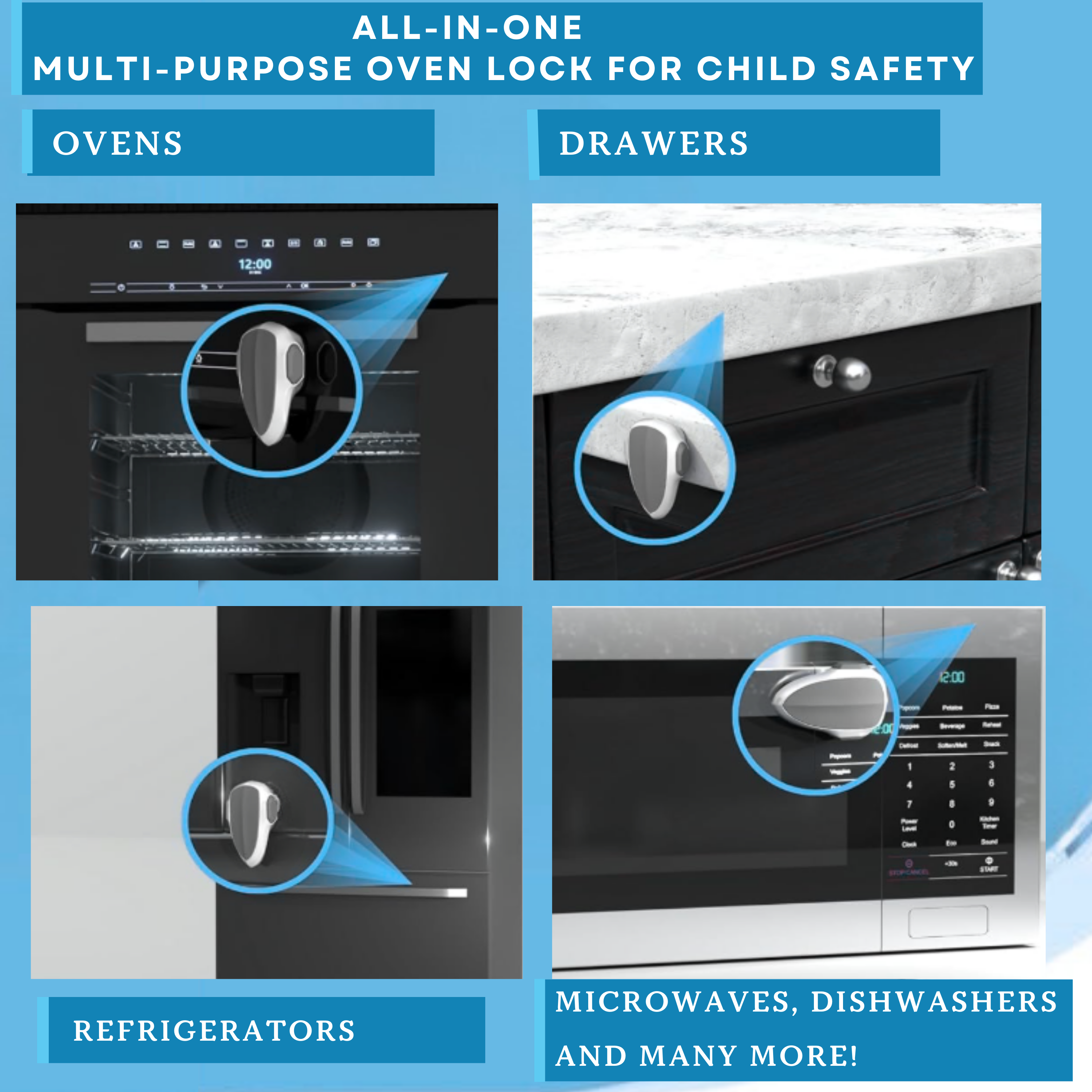 Baby Proof Me | Oven & Appliance Safety Lock