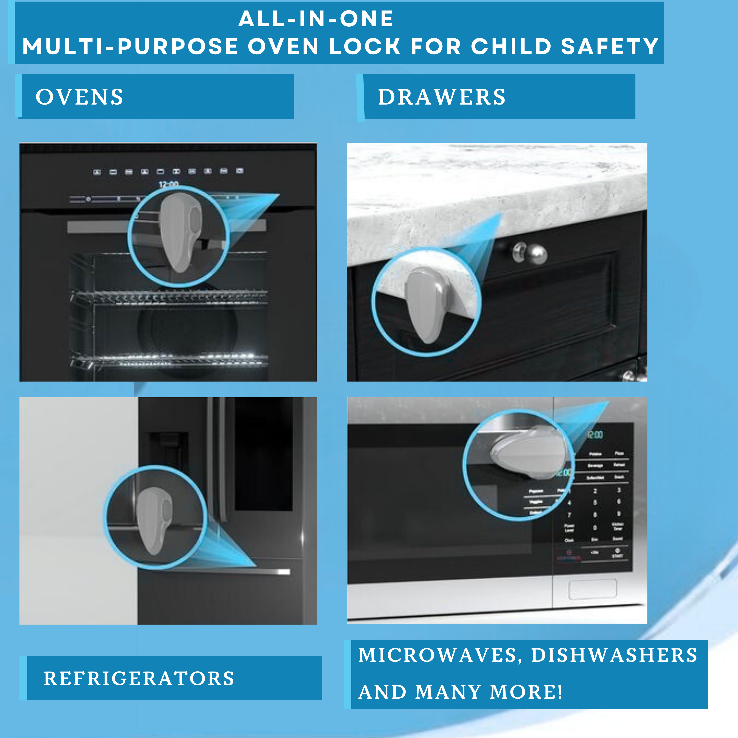 Baby Proof Me | Oven & Appliance Safety Lock