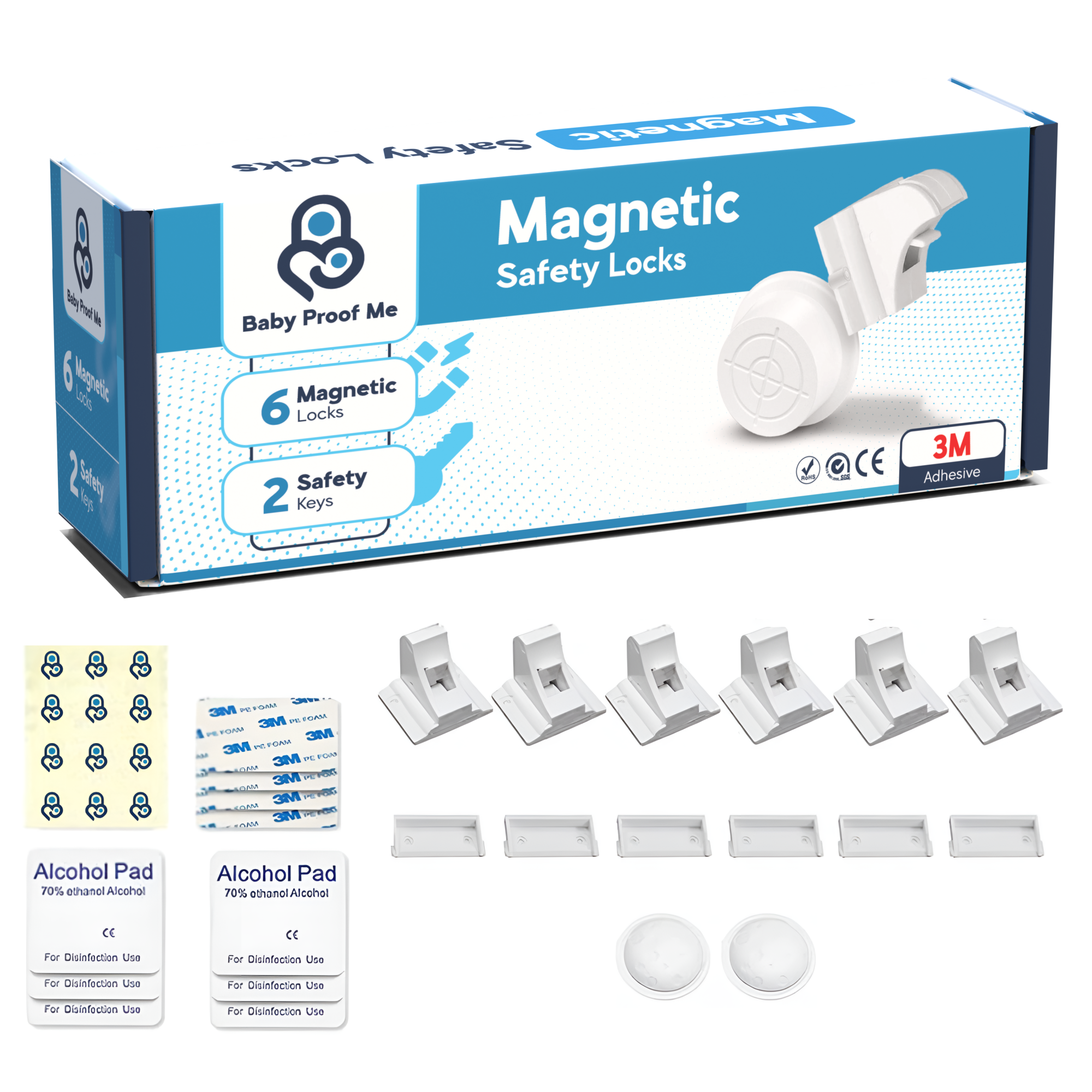 Baby Proof Me | Magnetic Safety Lock Kit