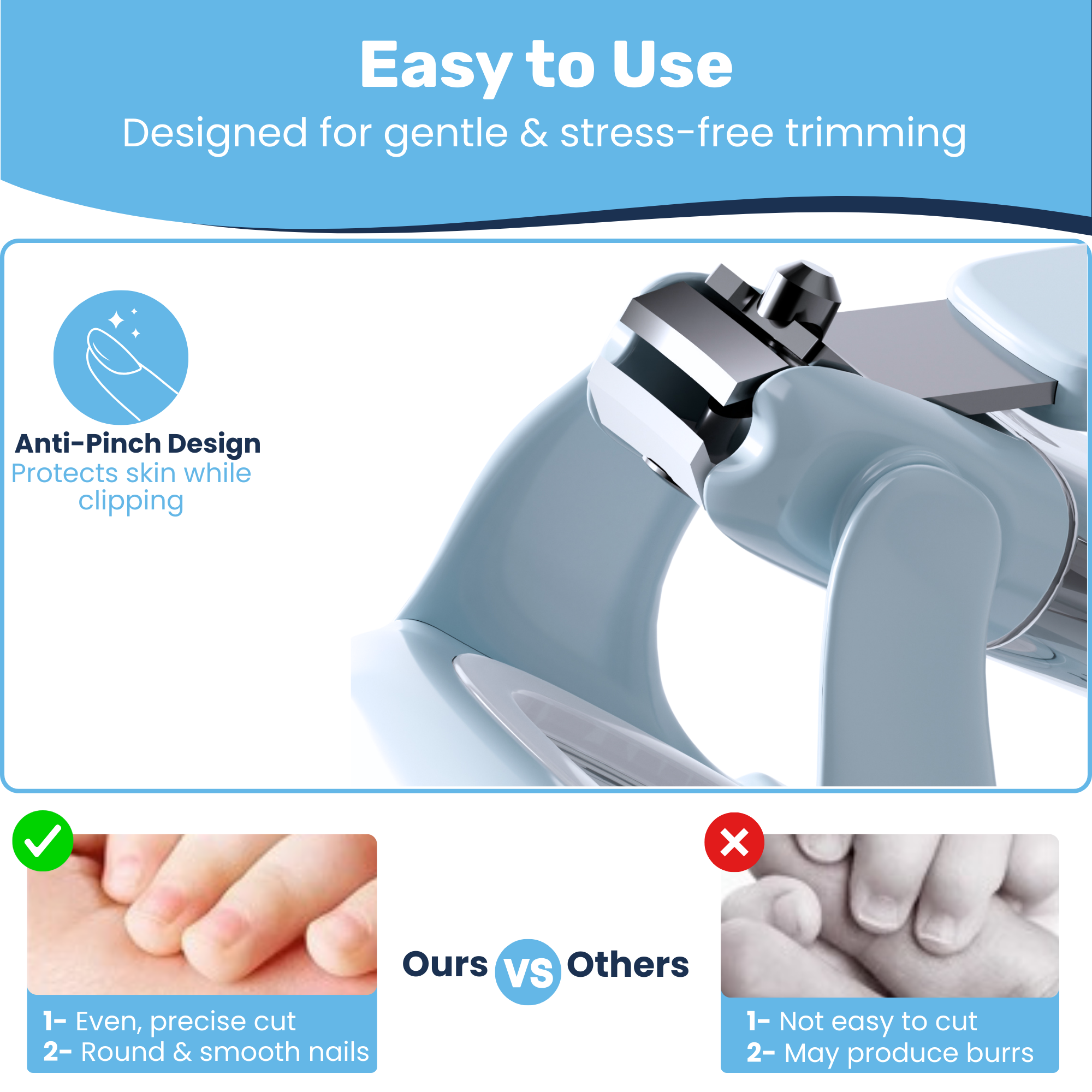 Baby Proof Me | Nail Clipper + Nail Filer