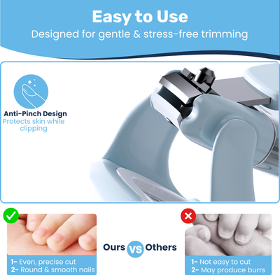 Baby Proof Me | Nail Clipper + Nail Filer