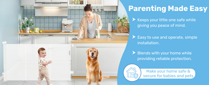 Baby Proof Me | Mesh Retractable Baby Safety Gate