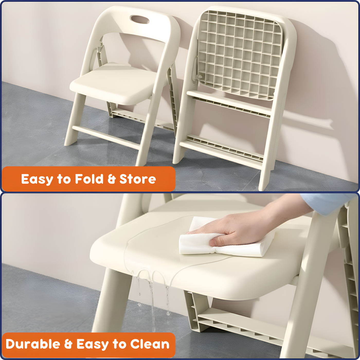 Giggle & Play | Kids Folding Chair  (2 Pack)