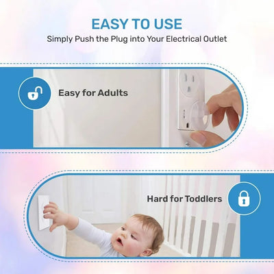 Baby Proof Me | Bundle with 12 Magnetic Safety Locks & 24 Electrical Outlet Covers