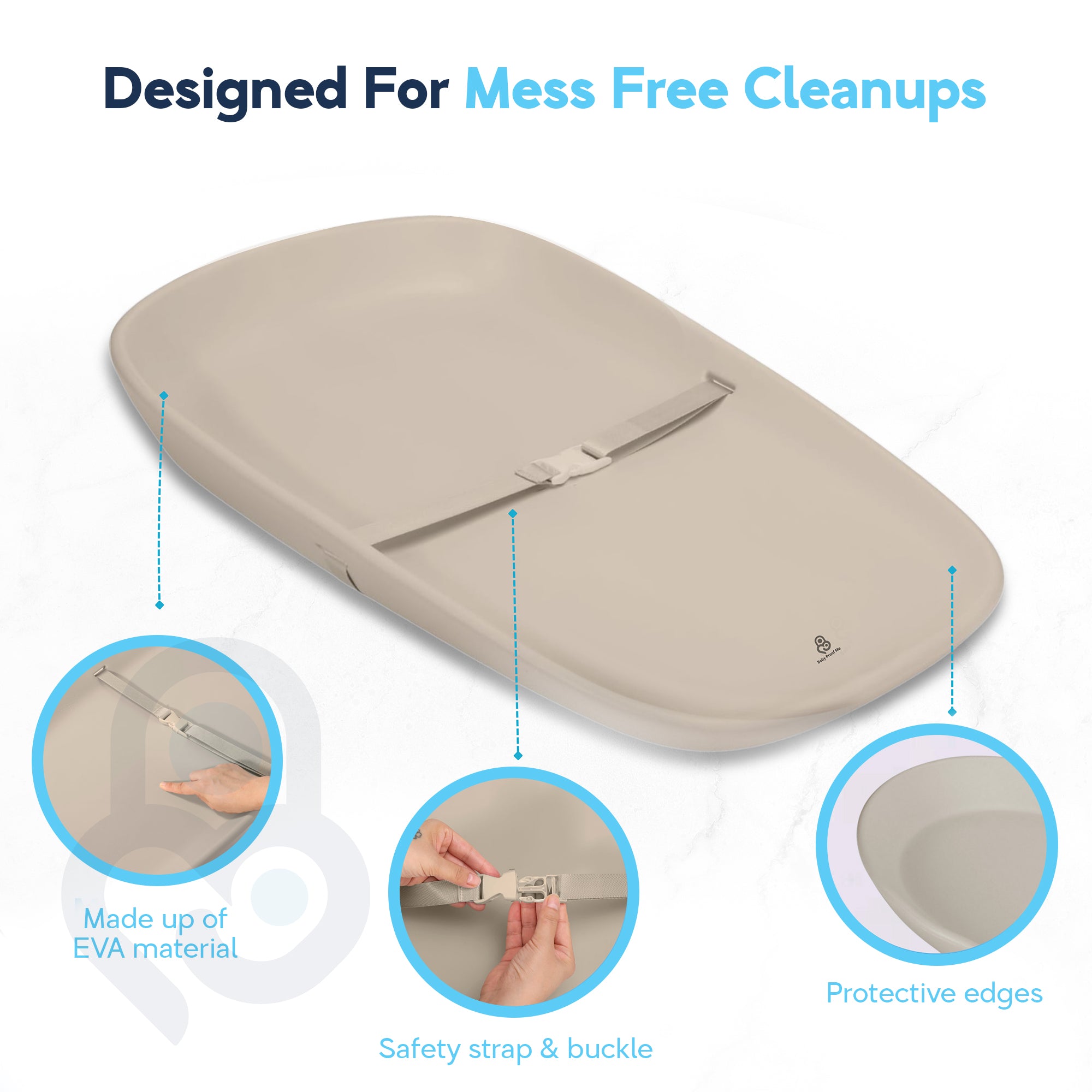 Baby Proof Me | Nest Eva Diaper Changing Pad