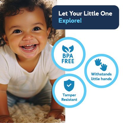 Baby Proof Me | Large TPE Safety Corner Protectors (12 Pack)