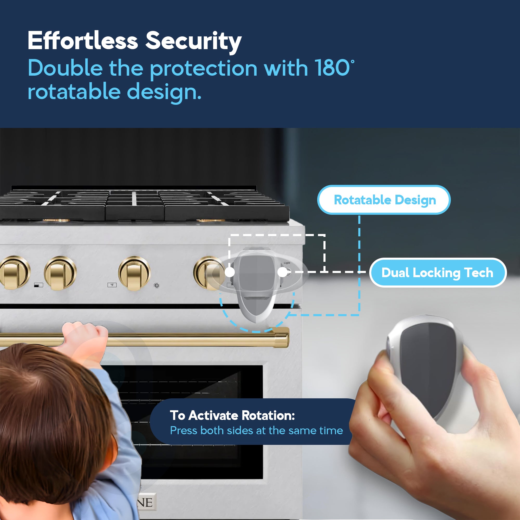 Baby Proof Me | Oven & Appliance Safety Lock