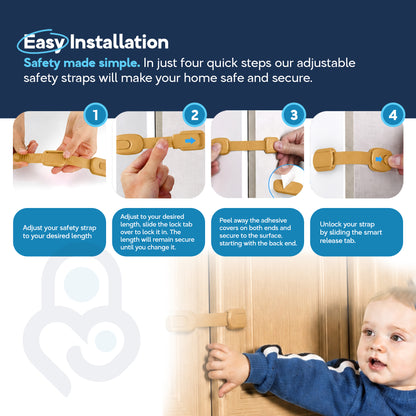 Baby Proof Me | Adjustable Safety Strap Lock