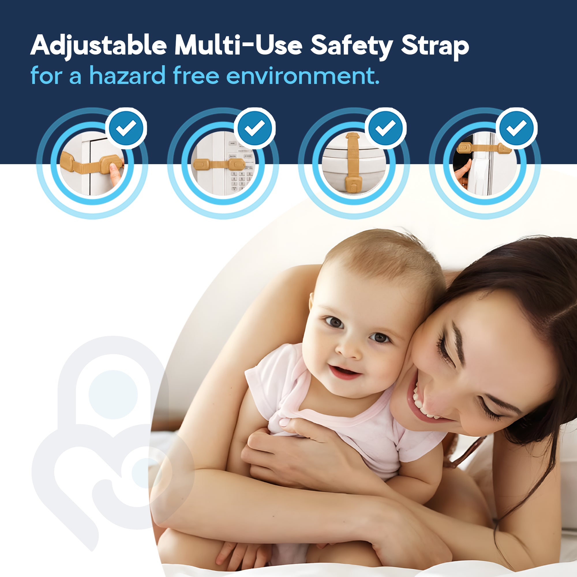Baby Proof Me | Adjustable Safety Strap Lock